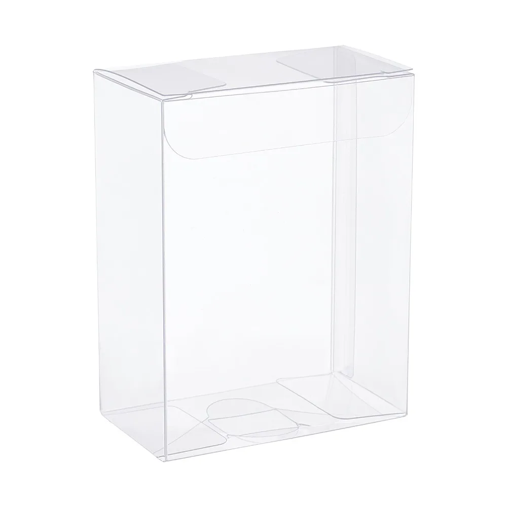 

24pcs Transparent PVC box Treat Gift box for Wedding Party Shower Packing box Rectangle Clear 3.7x6.3x8.3cm