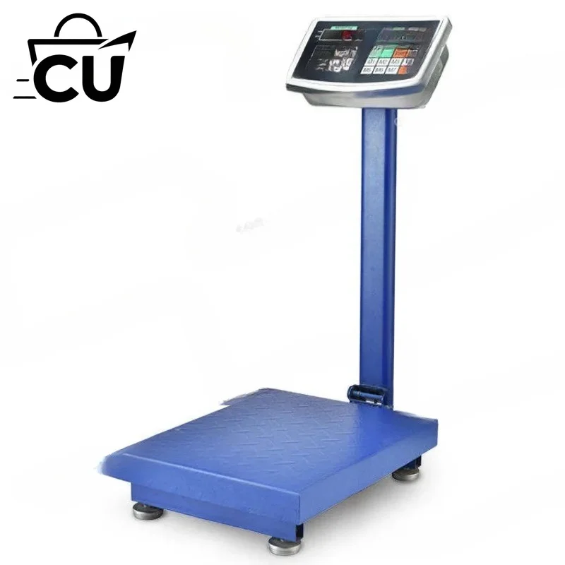 Commercial Digital Weighing Scale 100kg & 150kg Dual Capacity Electronic Weight Scale