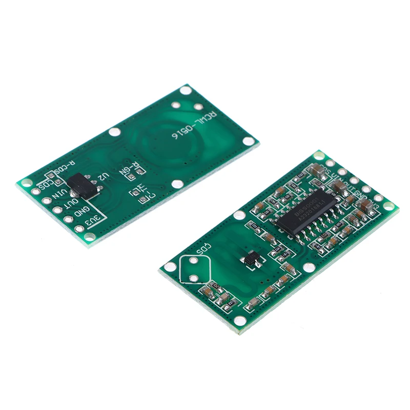 1/5Pcs RCWL-0516 Micro Wave Radar Sensor Switch Board RCWL 0516 Microwave Human Body Induction Intelligent Module Output 3.3V