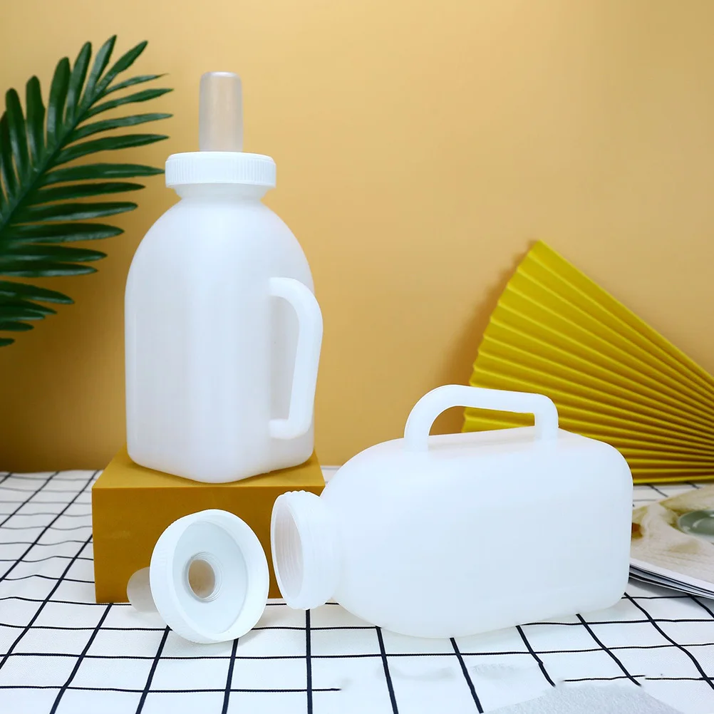 

Young Livestock Nursing Bottle PP Material Calf Lamb Pig Farm Animal Milk Feeding Bottle Large Capacity Anti-Bite