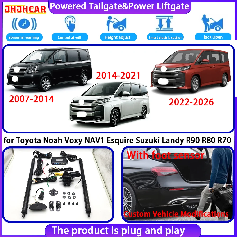 for Toyota Noah Voxy NAV1 Esquire Suzuki Landy R90 R80 R70 OEM Smart Electric Powered Tailgate Power Liftgate Tailgate System