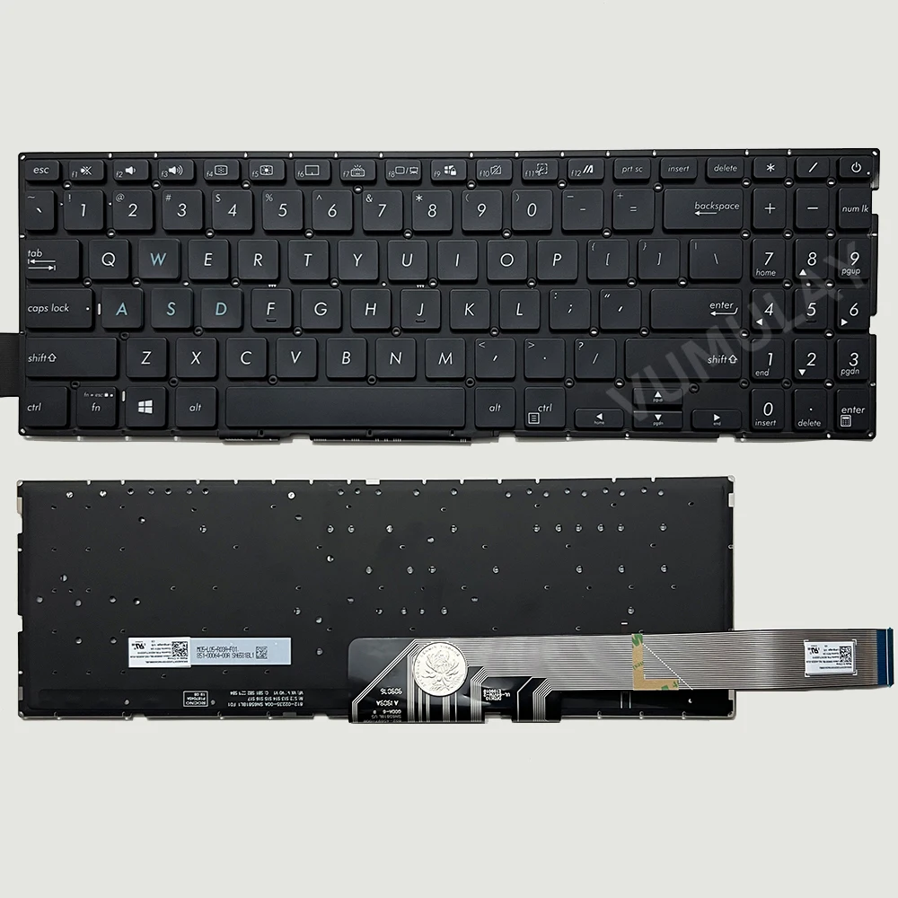 US Backlight Keyboard for ASUS Mars15 VX60GT VX60G X571 X571G X571GT/GD X571U X571F K571 K571GT F571 F571G F571GT A571GT A571LH