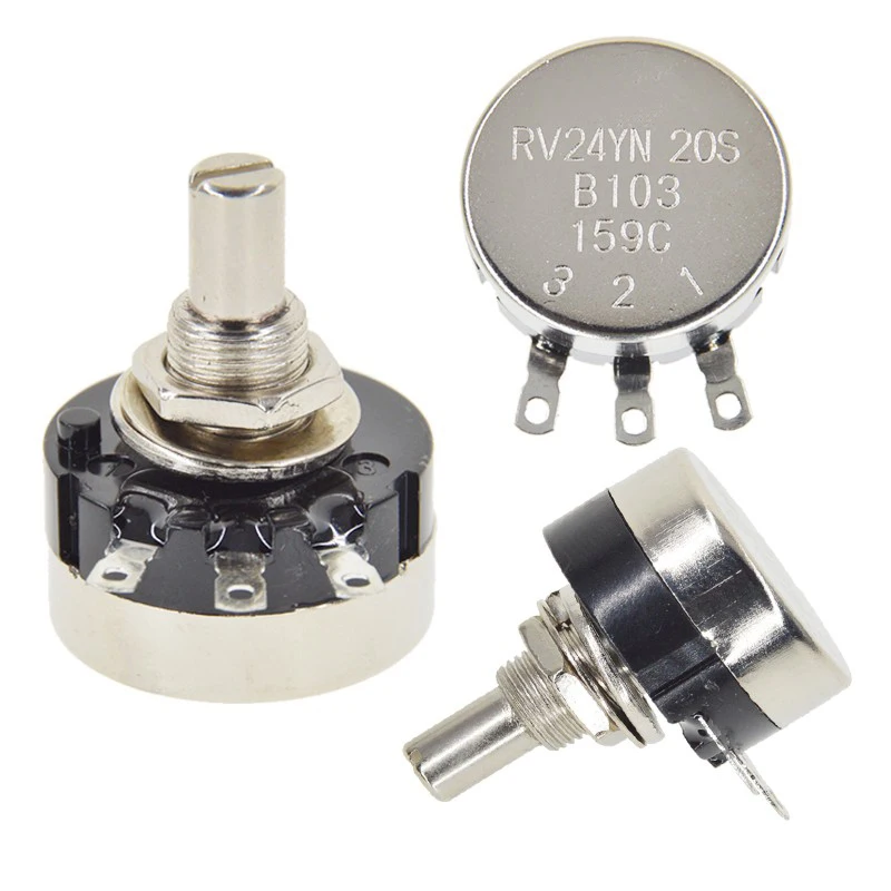 RV24YN20S Potentiometer B501 B103 B202 B502 B102 B203 B503 B104 B204 B504 B105 Potentiometers 500 ohm 10K 20K 50K 100K 200K ohm