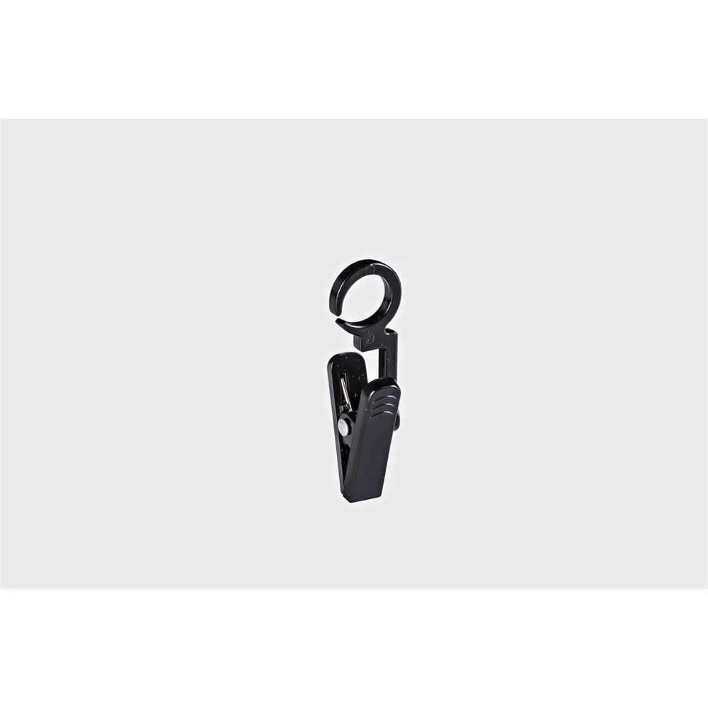 Mini Black Sign Hanging Ticket Holder Clip Rotating Spring Price Tag Gripper