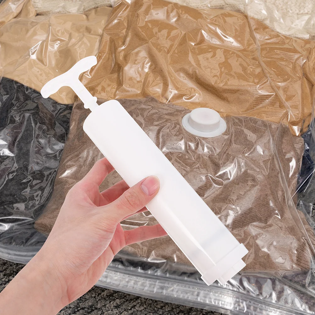 

2pcs Hand For Vacuum Storage Bags Manual Compression Pump Portable Air Compressor Reusable Plastic Pump For Clothing Blankets
