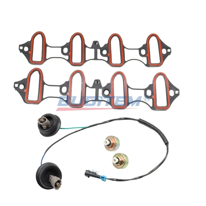 12589867 12601822 Knock Sensor Wire Harness Kit With Intake Manifold Gasket Kit For Chevrolet LS1 LQ9 LS6 4.8L 5.3L 5.7L 6.0L