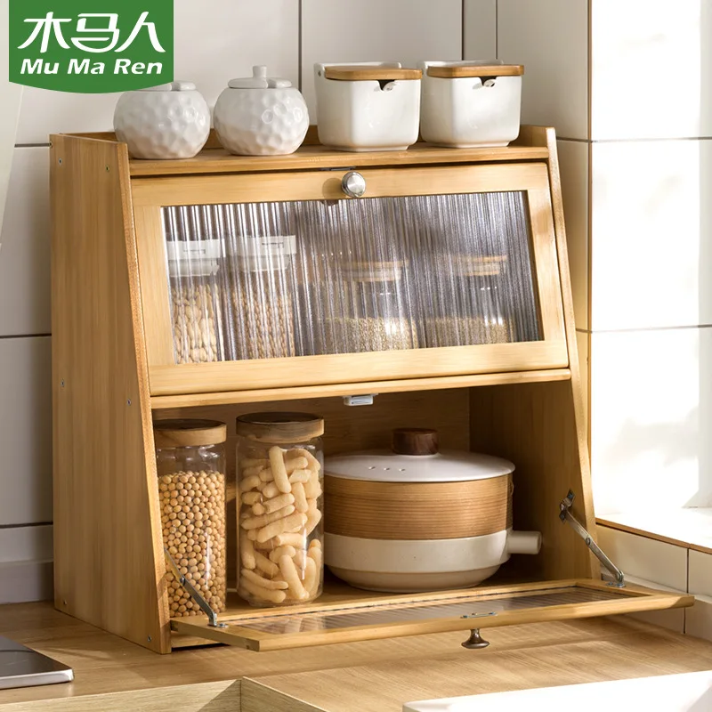 

Kitchen Storage Rack Countertop Organizer Multi Layer Products Household Complete Collection of Seasoning Dishes Locker