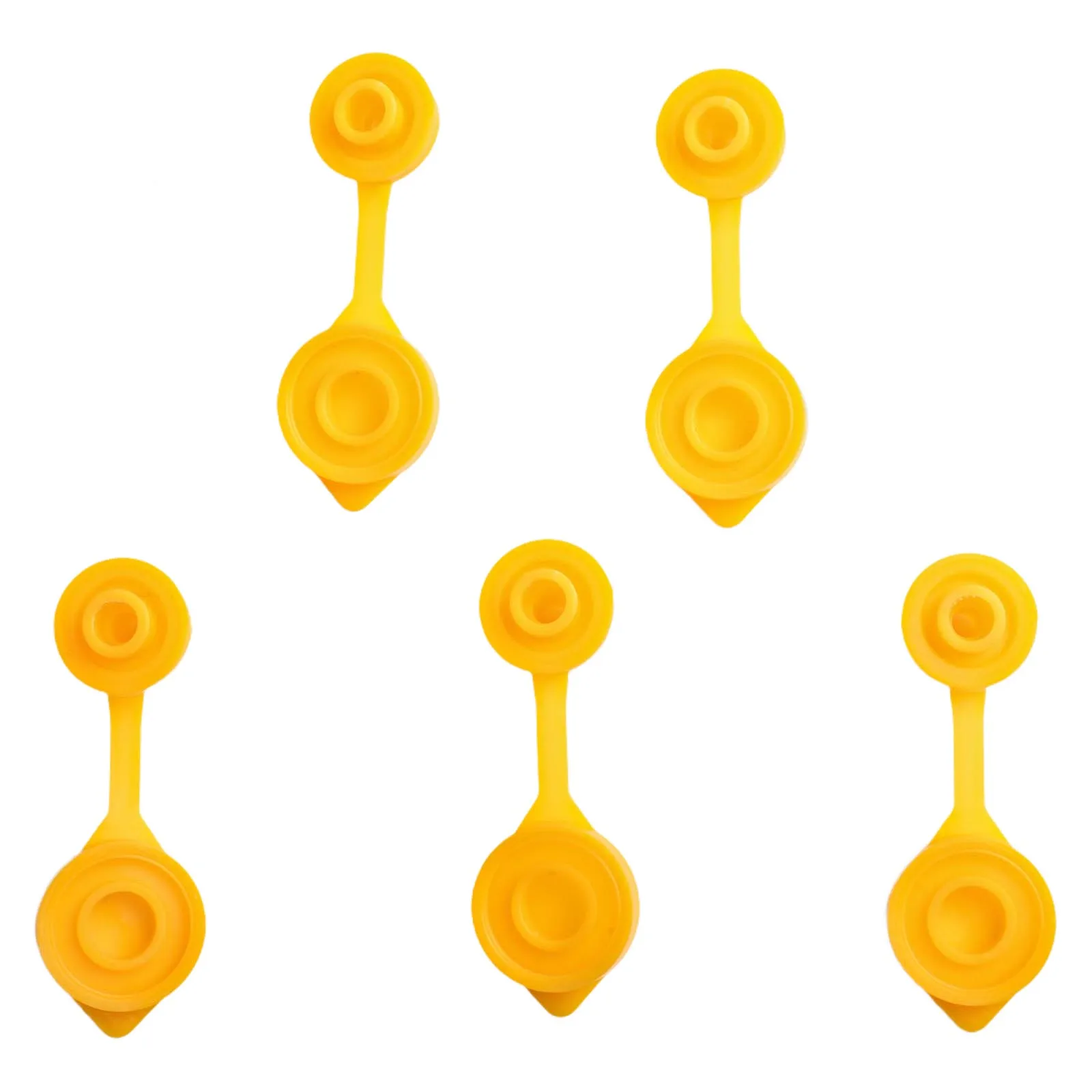 Optimize Fuel Tank Ventilation with Yellow Cap Plugs (Set of 5) Compatible with For Blitz For Scepter and More