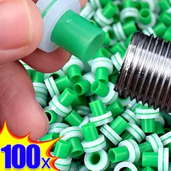 100-10PCS Faucet Leak-proof Sealing Gasket 4-point PPR Silicone Sealing Ring Gasket Triangle Valve Hose Plumbing Fitting Plug
