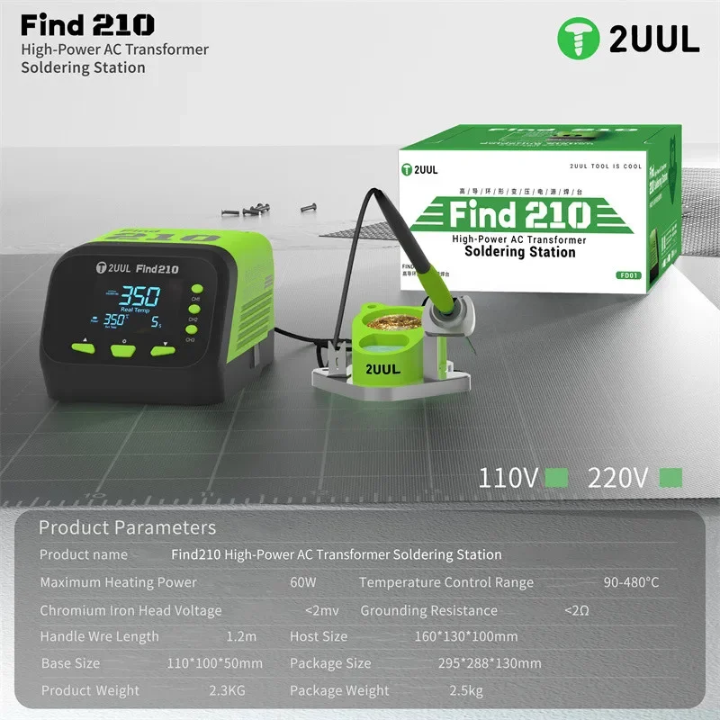 휴대폰용 급속 가열 납땜 스테이션, 2S, FD01 FIND210 마더보드, BGA CPU 회로 기판 용접 수리 도구