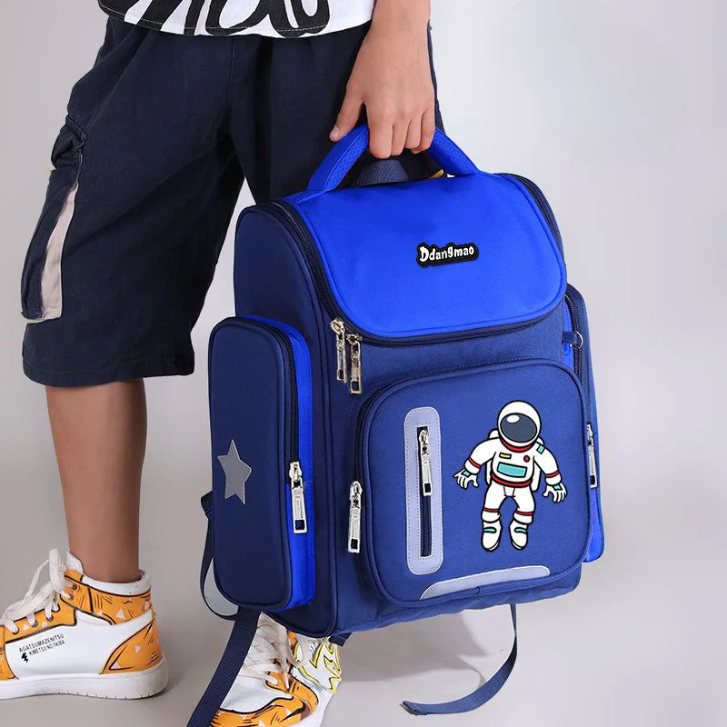 Kids Backpack Children School Bags for Boys Girl Astronaut School Backpack Waterproof Primary Student Book Bag Mochila Infantil