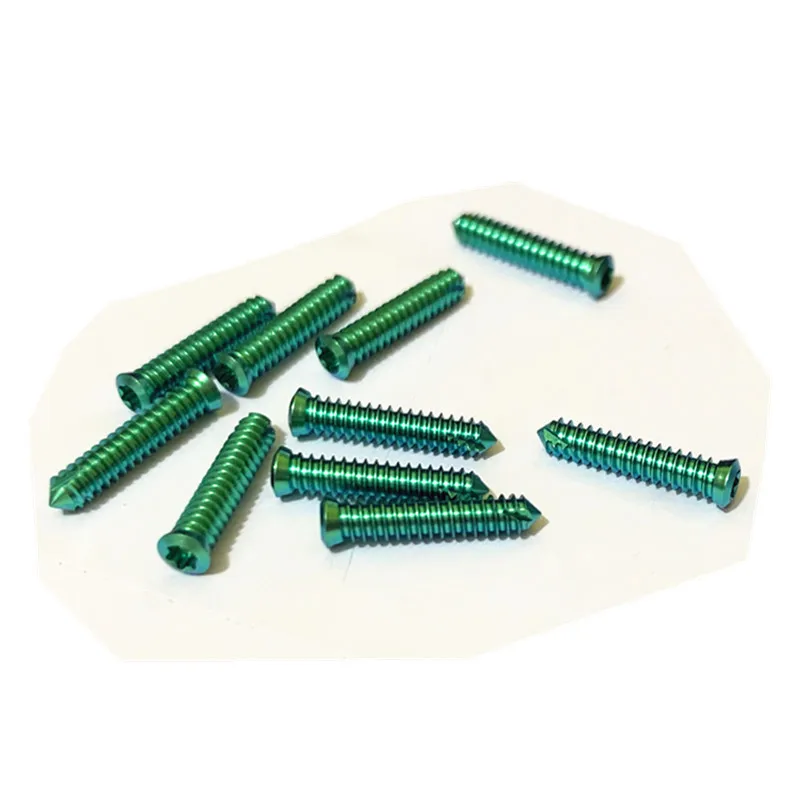 3.2mm ALPS Titanium Locking Screws Pet Veterinaria Orthopedics Implants Surgical Instruments Veterinary Accessories