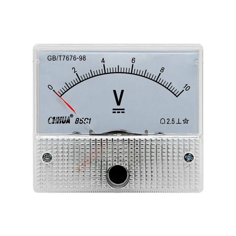 85 c1 Anlog voltmetro Gauge DC Volt Meter tensione del misuratore del pannello di tensione