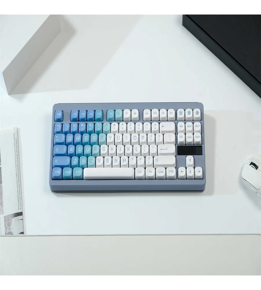 Keycap Personalized PBT material MOA highly sublimated process Suitable for a variety of mechanical keyboards Snow monster