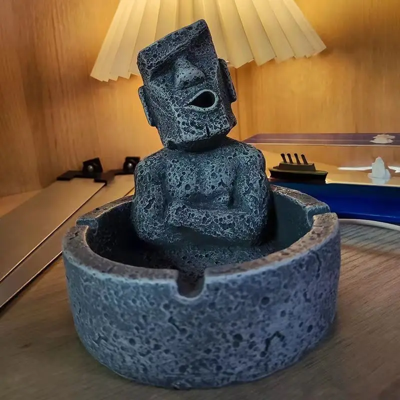 

Handmade Ashtray Funny Light Luxury Desktop Ornaments Office Home Decorations Cigar Ashtray Home Gadgets