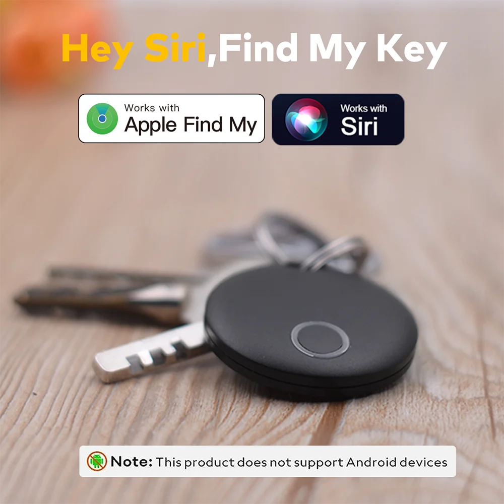 Smart Key Finder for iOS(Only) Find My Lost Tracker for Car key Luggage Wallet Locating with Long Battery Life Anti-Lost Locator image 3