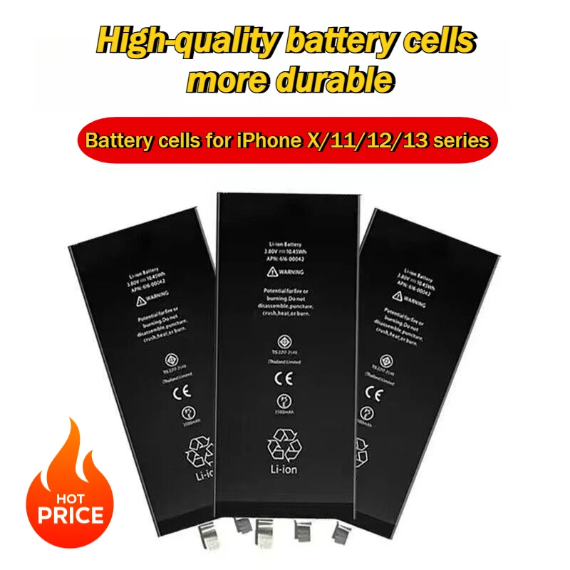 

For Apple Mobile Phones with Extra-large Capacity Battery Cells, 13Xsmax 11ProMax Mobile Phone Batteries