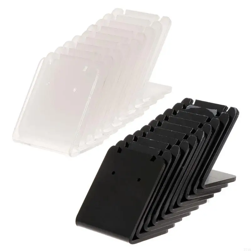 77JB L-Shape Earring Display Jewelry Display Marketing Holders Acrylic Ear Stand