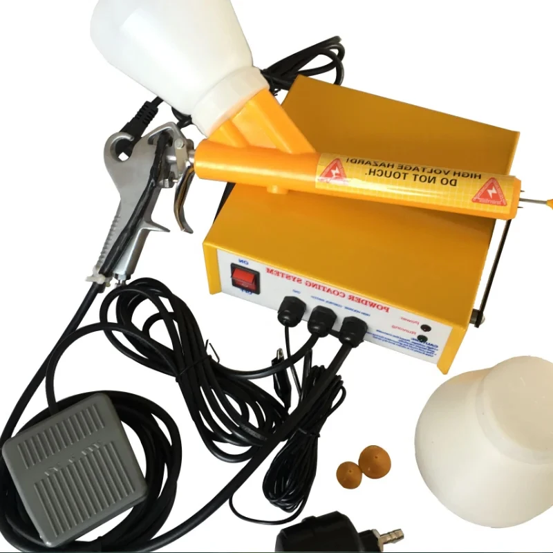 

Portable Manual Spray Gun Electrostatic Spray Powder Coating Gun Small Spraying Equipment