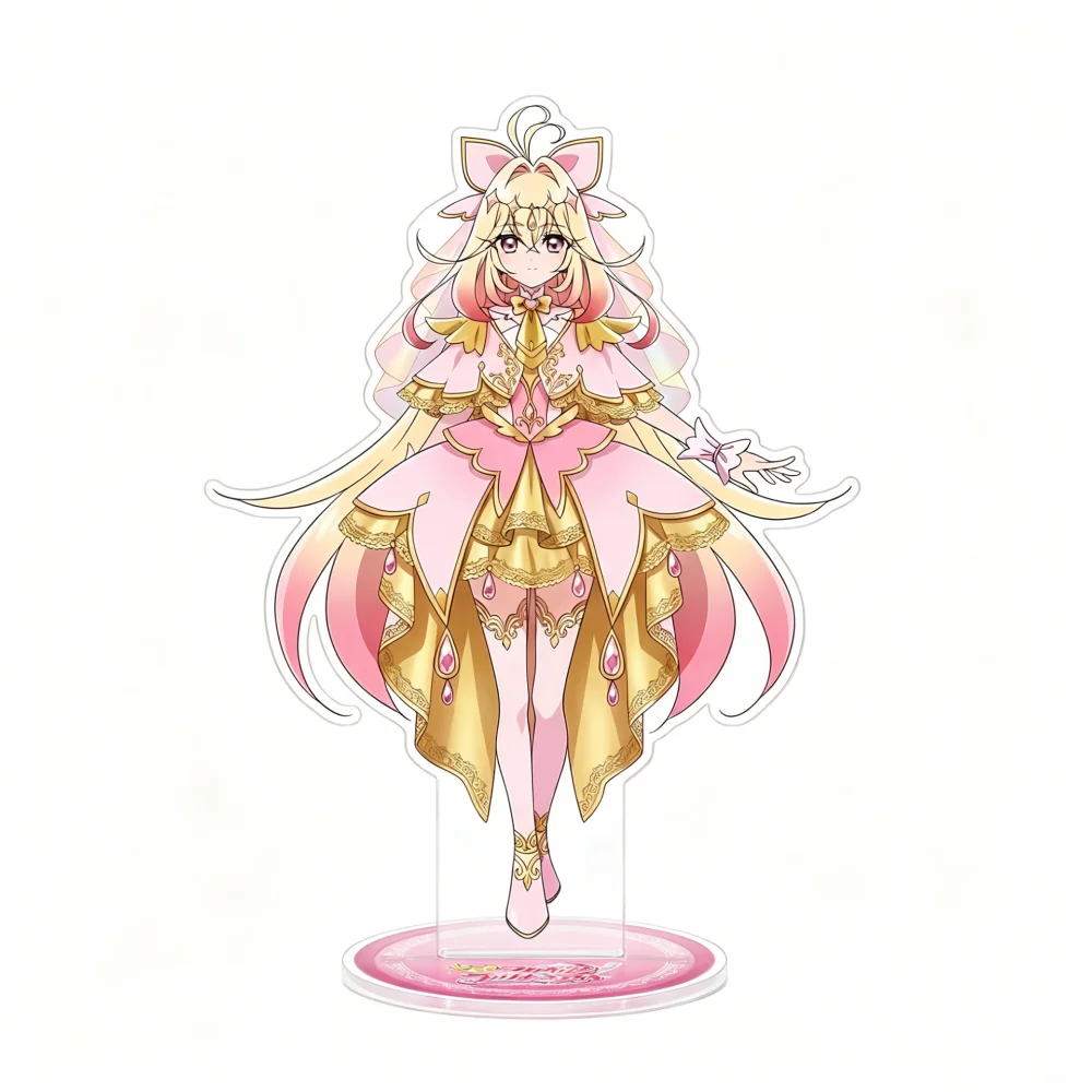 Anime You and Idol Precure 2026 New Full Set Kawaii Acrylic Stand Keychain Cure Majesty Sky Prism Desktop Decor Merch