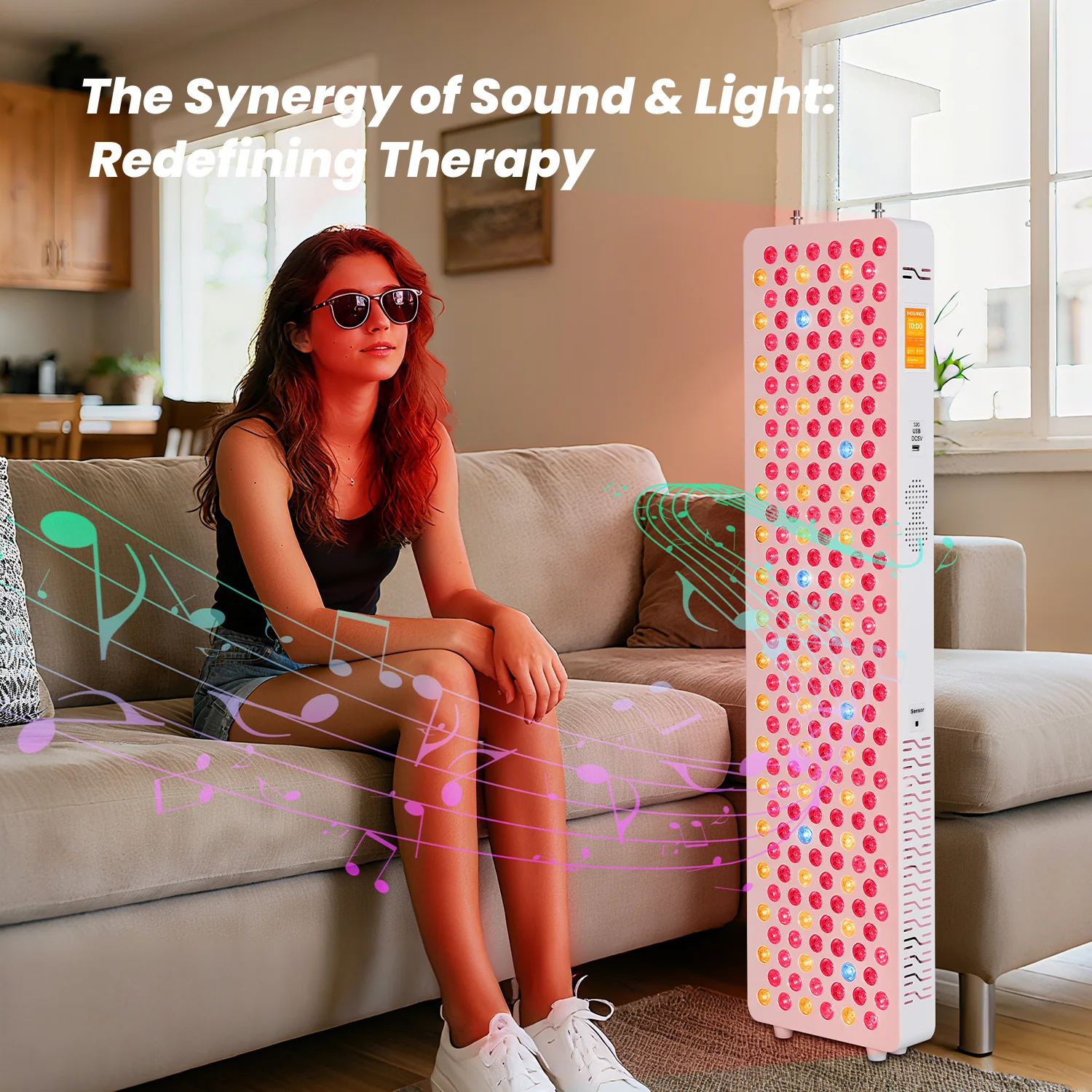 Ideatherapy RLPRO300 X2  light with 9 wavelenghts red light therapy full body panel for Home Use
