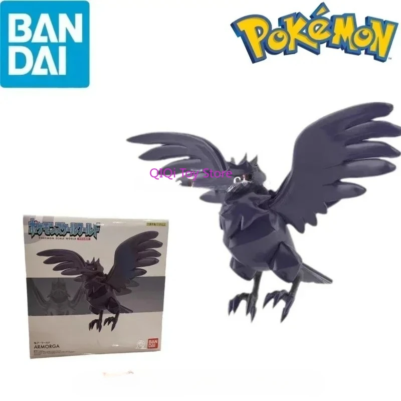 

Bandai Original Shokugan POKEMON escala región mundial Galar Corviknight de juguete para niños modelo coleccionable