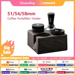 Coffee Tamping Station Stand Portafilter Holder 51MM 54MM 58MM ABS For Delonghi Breville Espresso Accessories Barista Tools