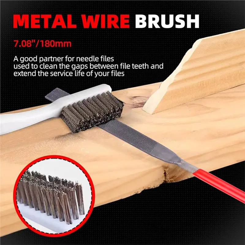 AAAN-Jewelers File Set 10-Piece Miniature Metal Files For Jewelry Making, Ring Repair & Detailing