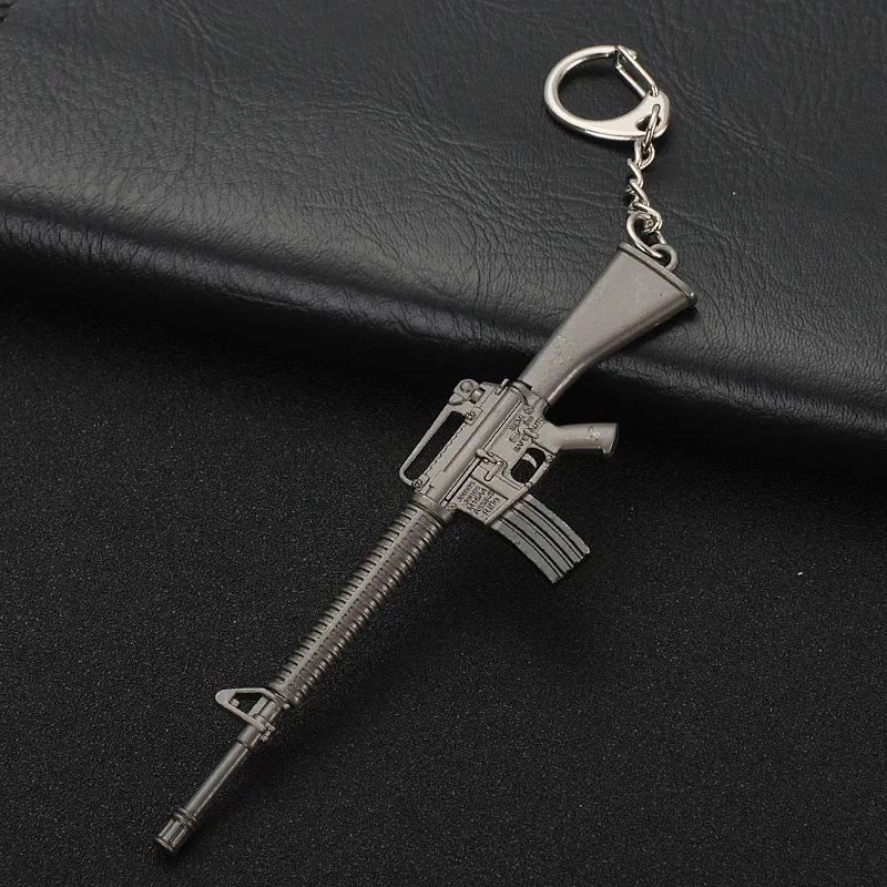 Spielzeugpistole Schlüsselanhänger Legierung Spielzeugpistole Modell Anhänger Auto Schlüsselanhänger Auto Schlüsselanhänger Herren Bestes Geschenk Veranstaltungen Schönes kleines Geschenk – Detail 9