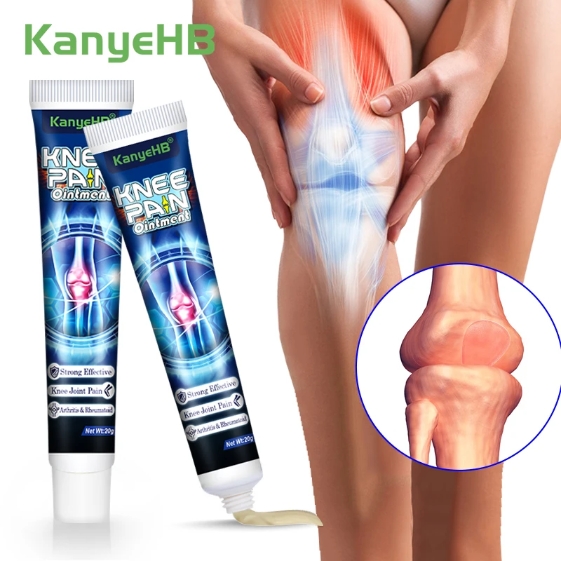 

1-3-5pcs Medical Knee Joint Ointment Knee Pain Relief Cream Treat Arthritis Periostitis Muscle Ache Promote Blood Circulation