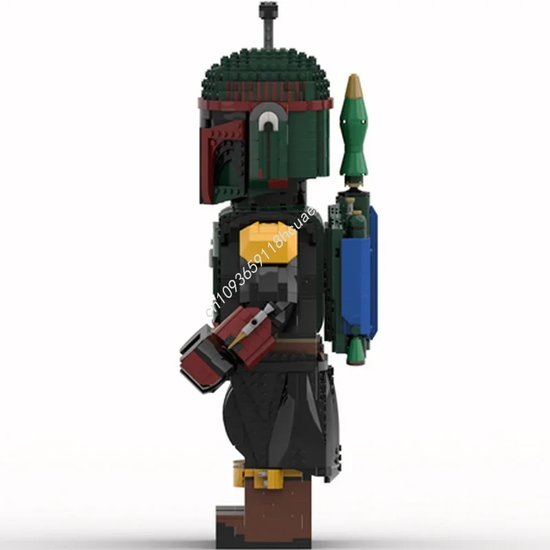 ตัวต่อ MOC บ็อบา เฟตต์ เมก้า ฟิกเกอร์ บุ๊ค สตาร์ แบทเทิล รุ่น 2526 ชิ้น ของเล่นตัวต่อประกอบเอง DIY สร้างสรรค์ ของขวัญคริสต์มาสสำหรับเด็ก ของขวัญวันเกิด