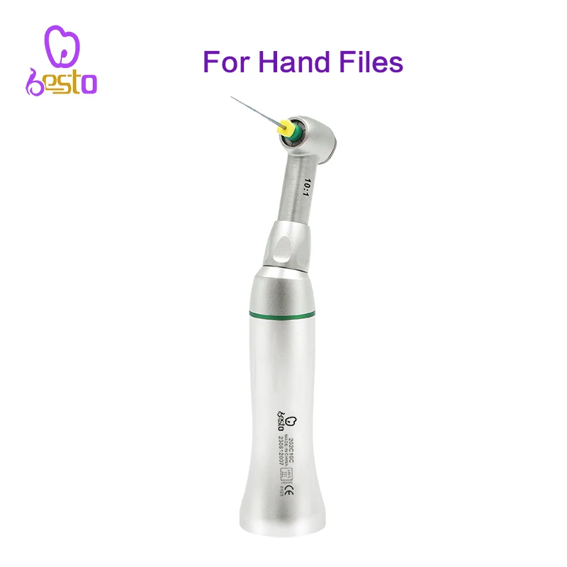 10:1 den tal Low Speed Handpiece Root Canal for Hand Files Contra Angle Reciprocation Endodontic Turbine Medical Instrument