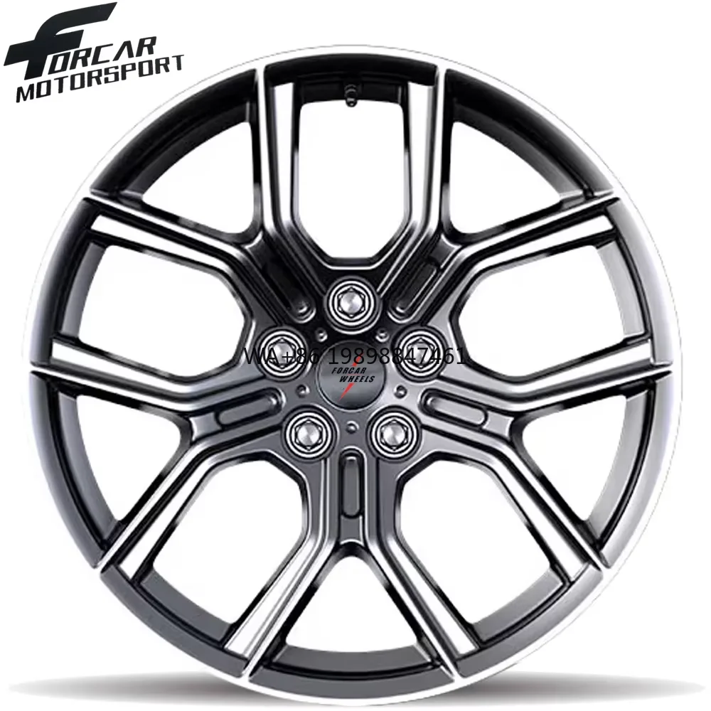 

Aluminum T6061 Light Gray Color Monoblock Worth Buying 16-24 Inch Lightweight Alloy Forged Wheels Rims for Car Modification