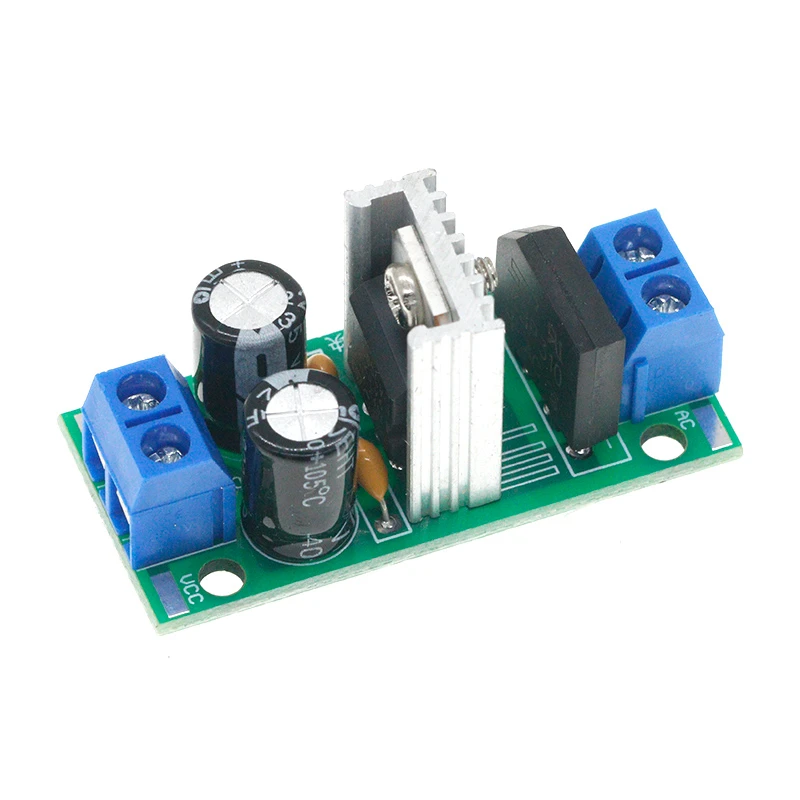 L7805 lm7812 Drei-Klemmen-Regler Strom versorgungs modul Gleich richter Filter Leistungs wandler 3a Gleich richter brücke 5V 12V Stabilisator