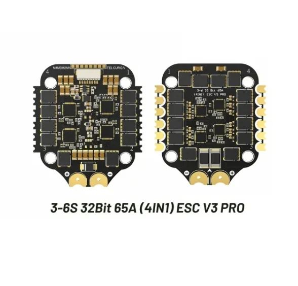BrotherHobby Returner 3-6S 32Bit AM32 65A(4IN1) ESC V3 PRO 75A MAX With PWM/DSHOT 300/600/1200