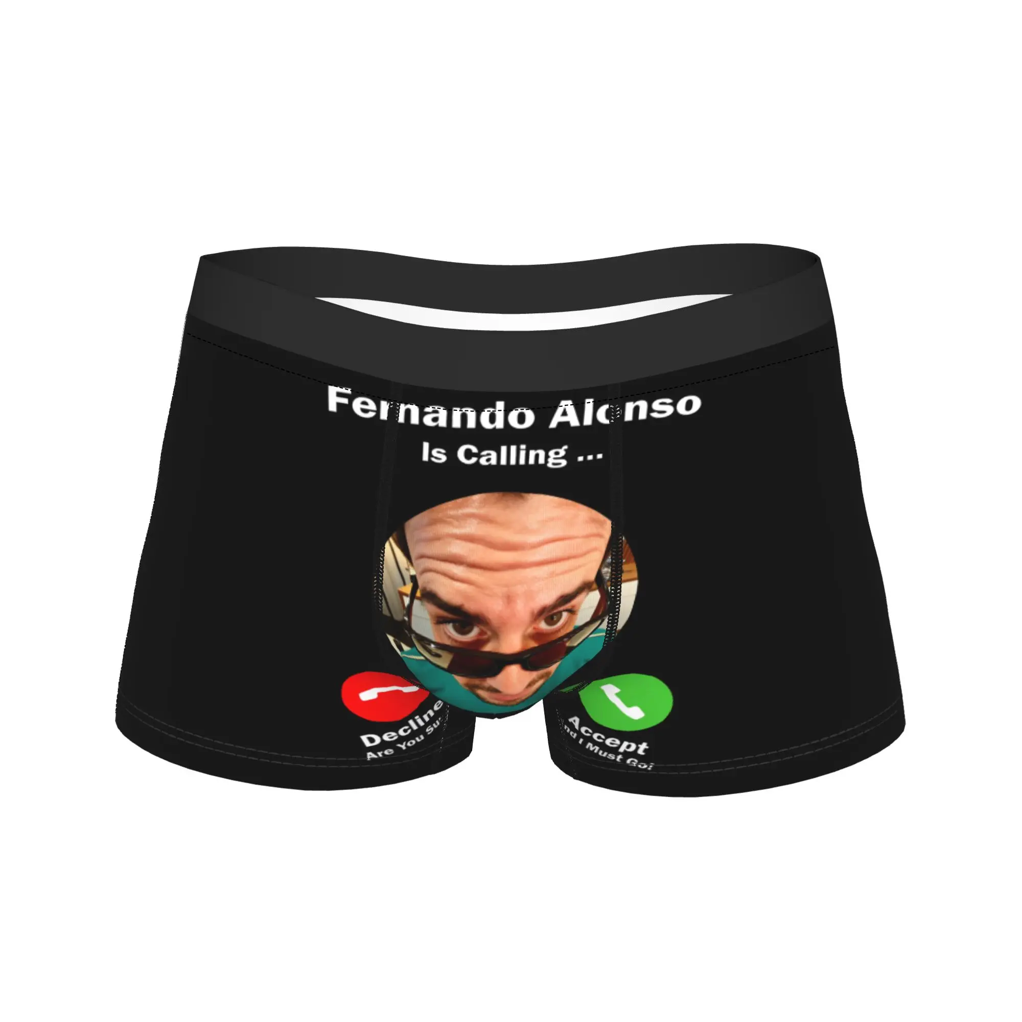 I Love My Fernandos Alonsos Underwear  Males Boxer Brief Soft Trend Trunk Hot Sale Custom DIY Plus Size Underpants