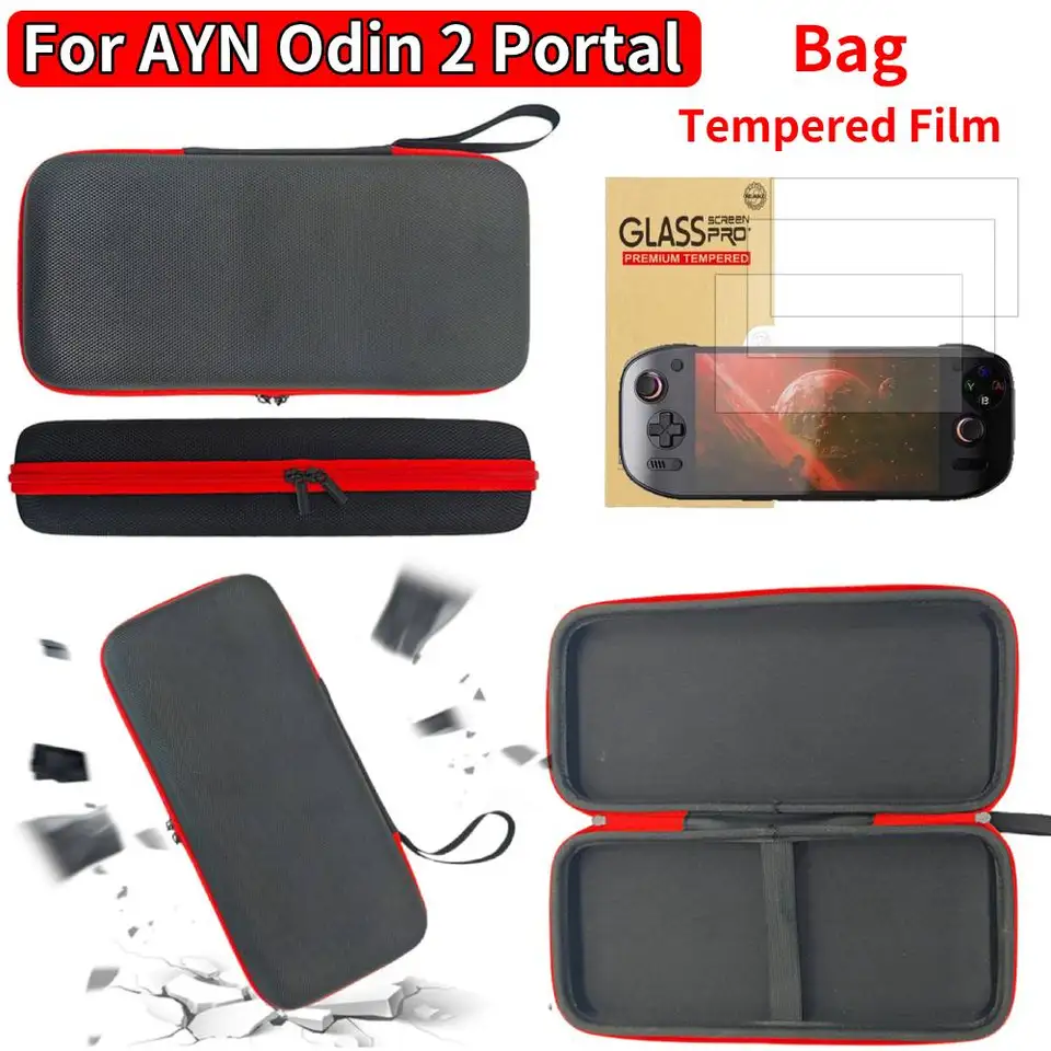 その他 AYN Odin2 NEW +case +32GB SD Carrying Case for AYN Odin 2 Portal Handheld Game Console Portable