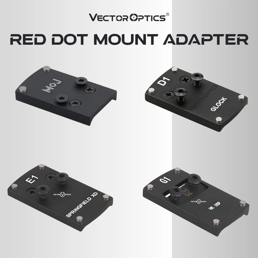 Óptica vectorial diseñada para Frenzy SCRD-36 y SCRD-37 Line Red Dot Sights MOJ Footprint