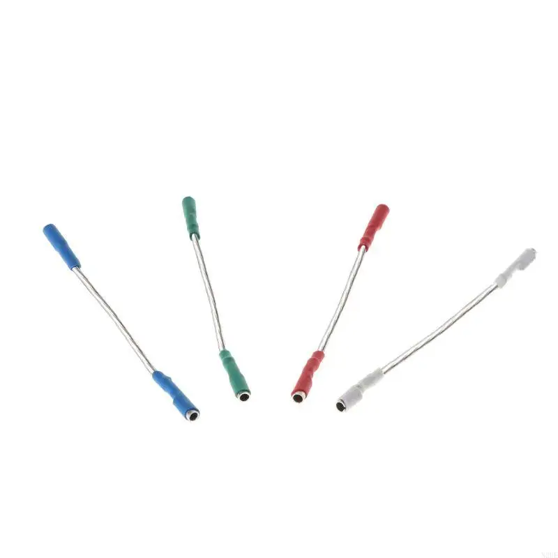 N2UE 4 PCS Turntable Phonograph Wires Stereo Cartshell Wirrs