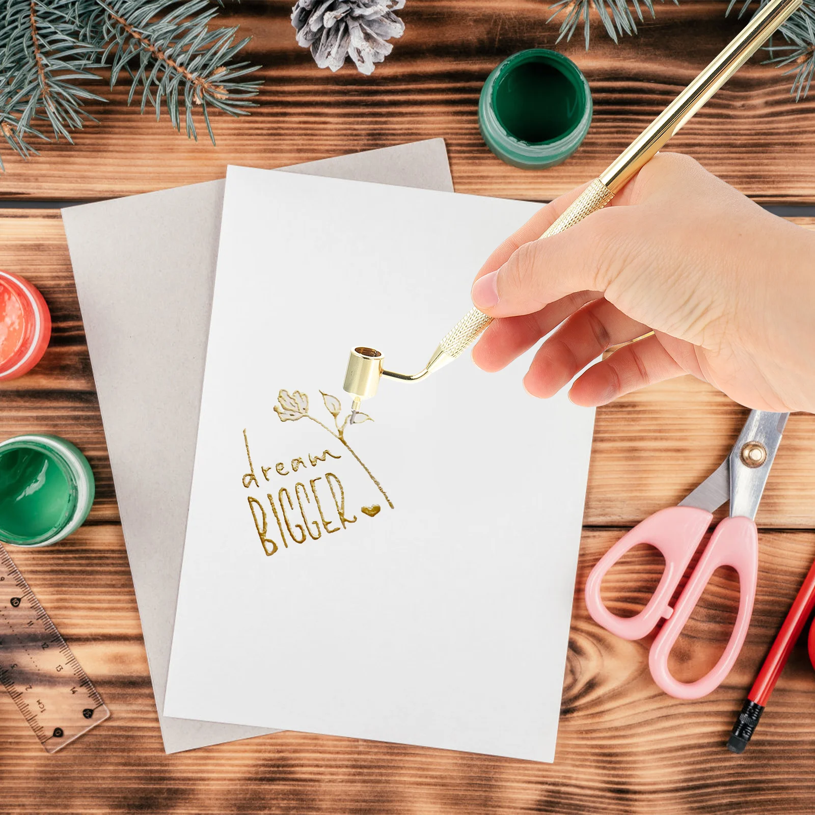 قلم إصلاح الطلاء من الألومنيوم أداة توزيع الطلاء المحمولة التي تعمل باللمس لرسم سائل إصلاح الخدوش اليدوية #1