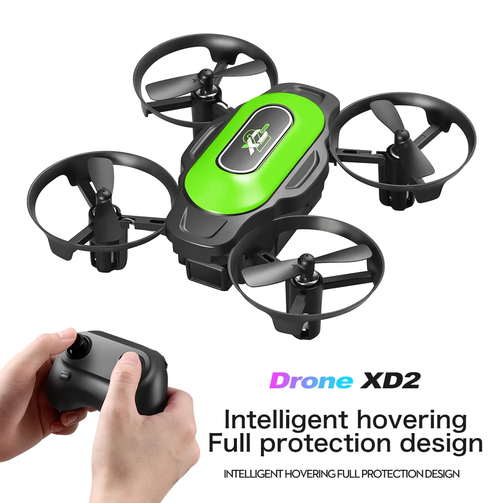 New XD2 Mini Drone 4ch 6-Axis Headless Mode Helicopter 360° Flip Remote Control Aircraft Rc Quadcopter Toy Mini Drone For Kids