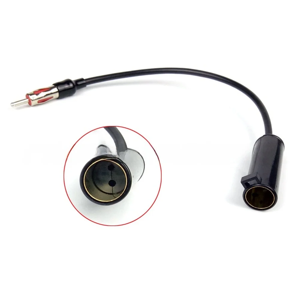 Car-Radio Antenna-Adapter Cable For Nissan 1995-2008 Plug/ And Play FM-Stereo Connector Harness Black ABS Wire