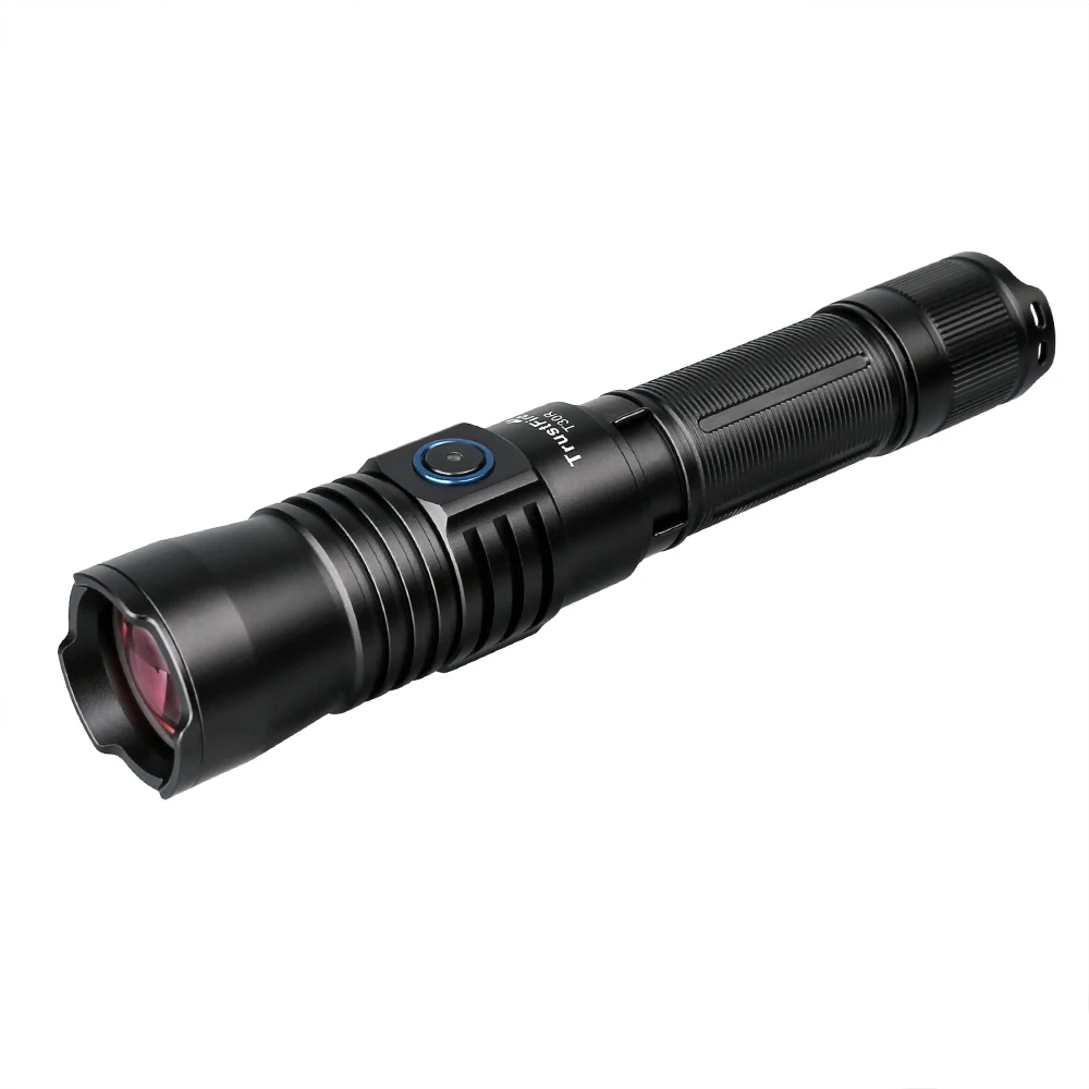 TrustFire T30R White Laser LEP Flashlight 1100M Throw Range LED 18650 Tactical Torch Light USB-C Hunting Flashlight