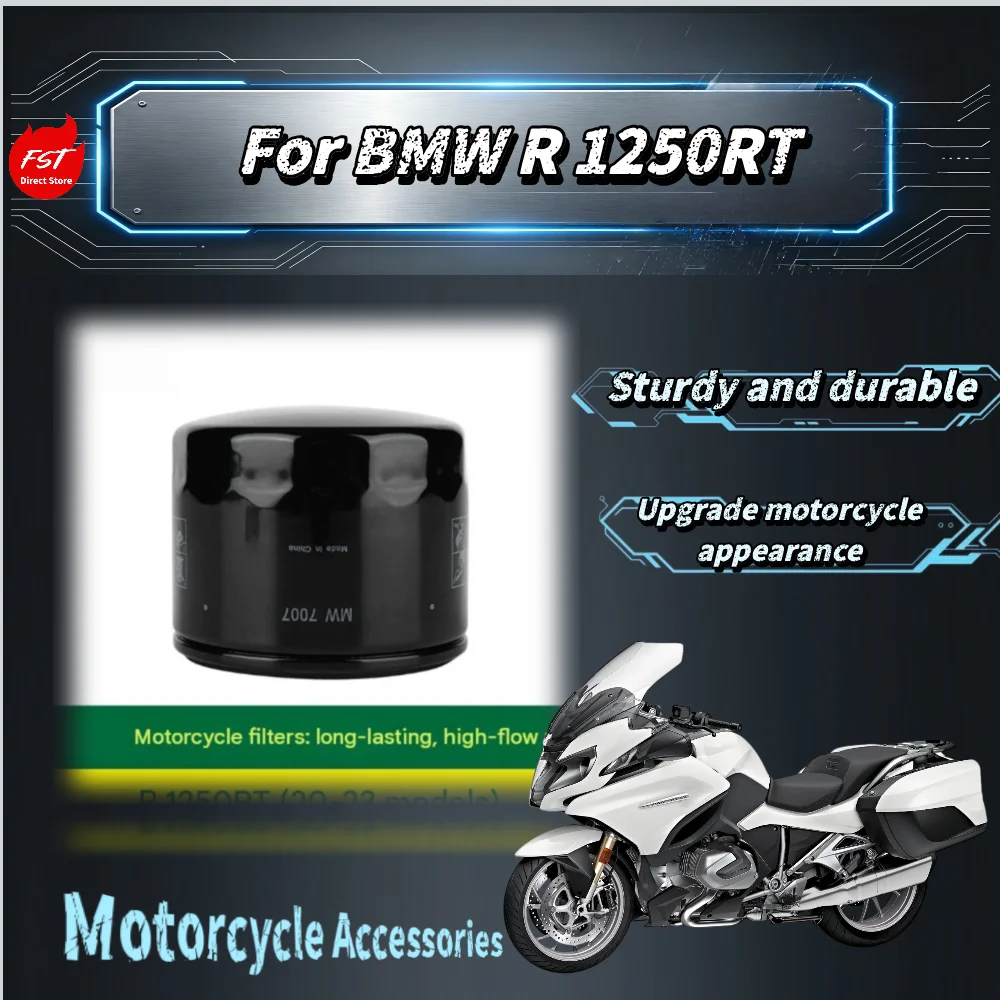 For Benelli BKX250/TRK251/Leoncino250/TNT25/TNT250/BJ250 Oil Filter, Strong Dirt Holding Capacity, Prolong Oil Life