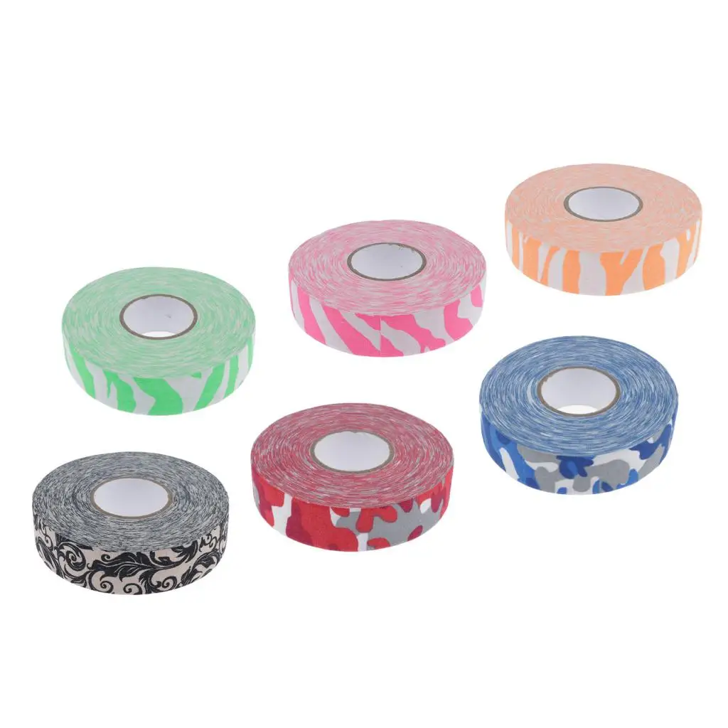 Hockey Stick Grip Tape Cotton Material Skid Resistant Adhesive for Ice Hockey Training Equipment