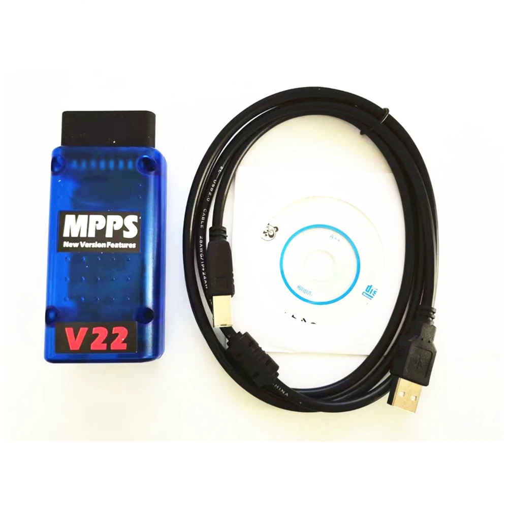 No Tokens Limited MPPS V22.2.3 Master MPPS V21 Main+Breakout Tricore ECU Chip Tuning Checksum Flasher Remap OBDII ECU Programmer