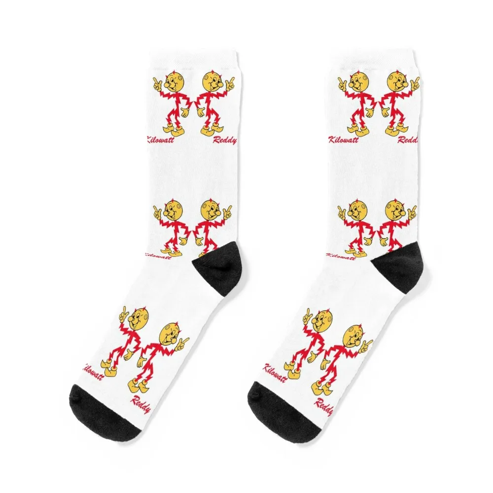 

Reddy Kilowatt Essential Socks hockey crazy with print floral Socks For Girls Men's