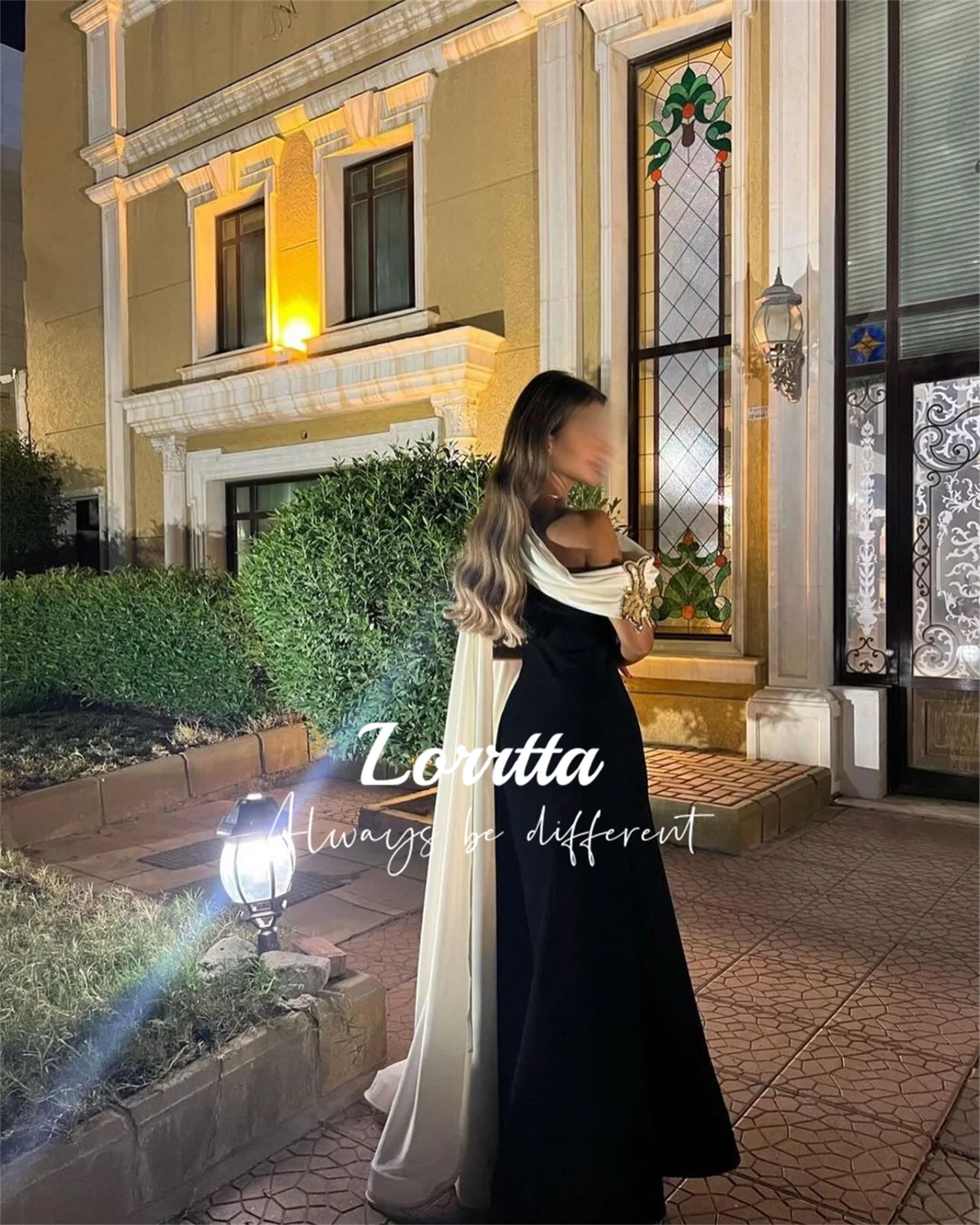 Lorrtta винтажное вечернее платье, Дубай, черно-белое атласное Африканское платье Дубая, Саудовская Аравия, فساالراالراالراالراالراالحالحالحالحالحالحالحالح