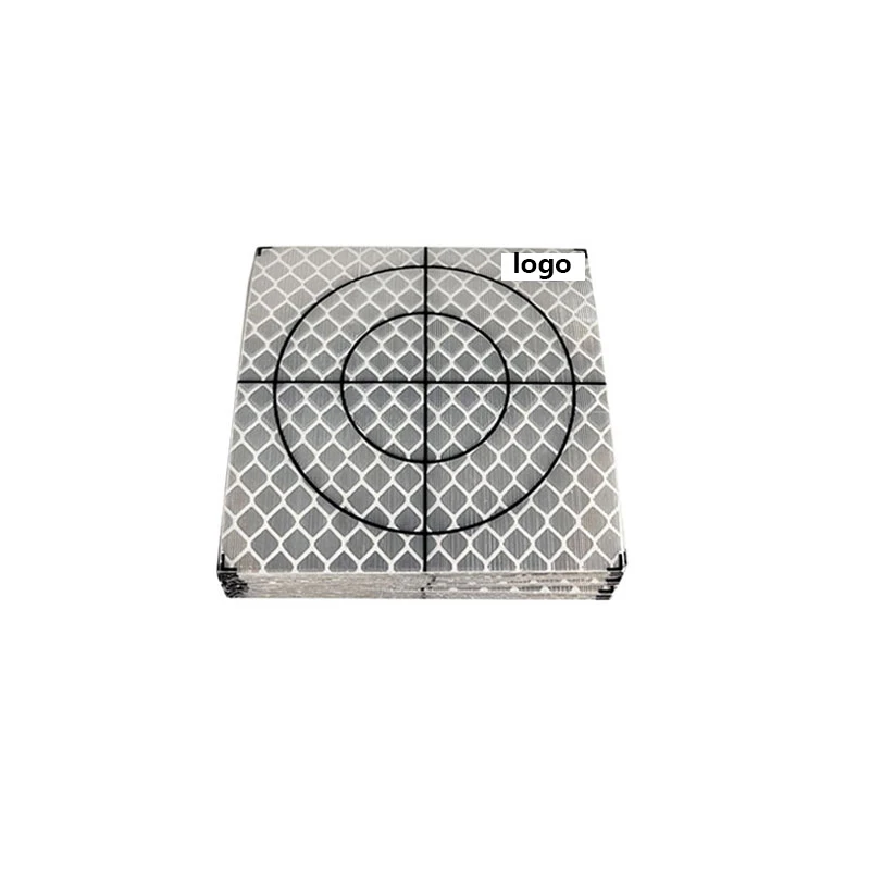 100pcs Reflector Sheet For Leica Total Station Survey Geography White Target Sheet Reflective Sticker Size 20/30/40/50/60MM