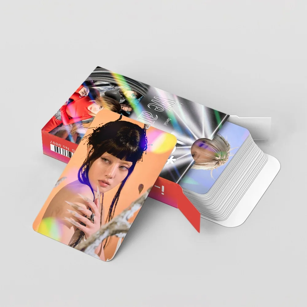 2026 92Pcs LOMO Card Stickers Set GI Albums Girl Group High Quality Double sided Cards Fans Gifts view 6
